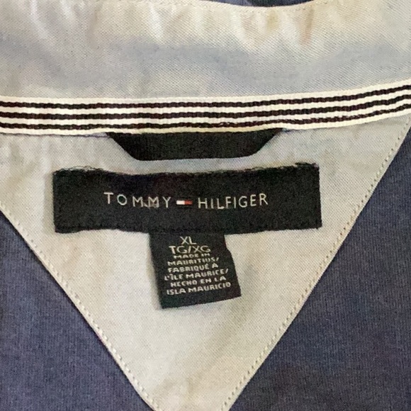 Tommy Hilfiger Mens Short Sleeve Button Up Collard Shirt T40* 42725 - Picture 3 of 5